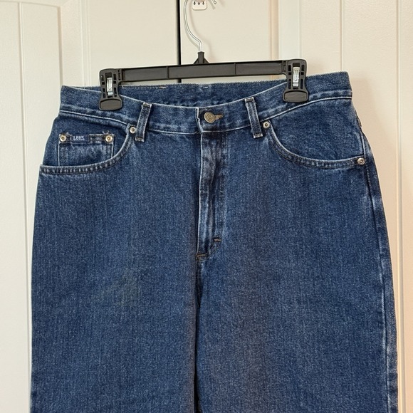 Vintage Lee Jeans Womens 16L Long‎ High Rise 80s 90s Mom Straight Riders - Picture 3 of 8